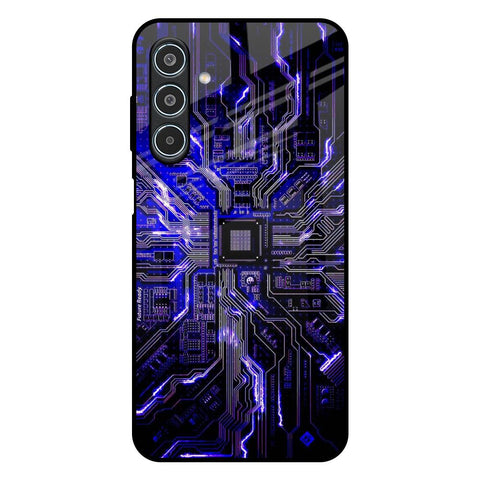 Techno Color Pattern Glossy Case For Samsung Galaxy M35 5G