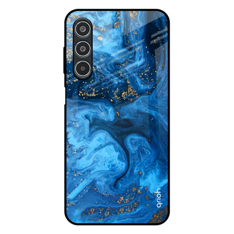 Gold Sprinkle Glossy Case for Samsung Galaxy M35 5G