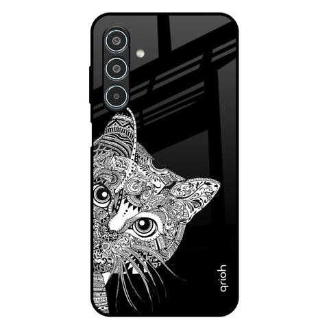 Kitten Mandala Glossy Case for Samsung Galaxy M35 5G