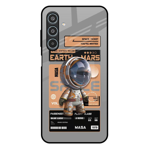 Space Ticket Glossy Case for Samsung Galaxy M35 5G