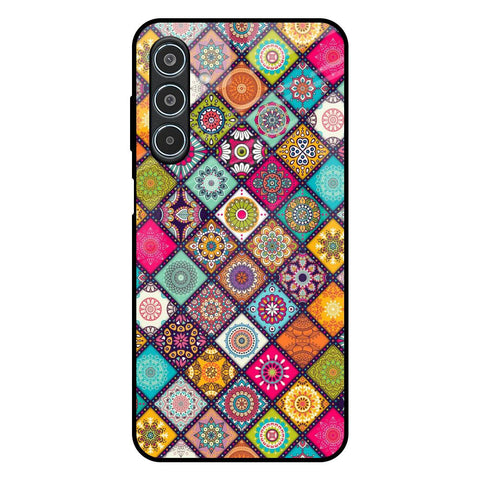 Multicolor Mandala Glossy Case for Samsung Galaxy M35 5G