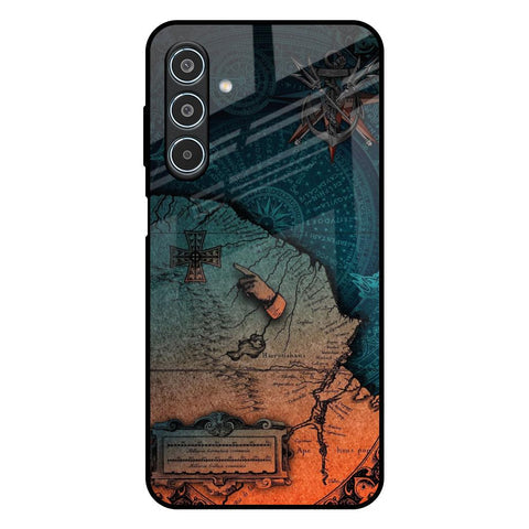 Geographical Map Glossy Case for Samsung Galaxy M35 5G