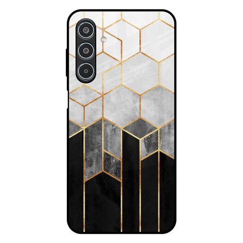 Tricolor Pattern Glossy Case for Samsung Galaxy M35 5G