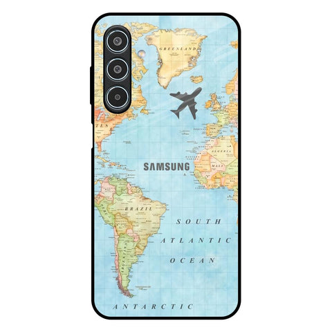 Fly Around The World Glossy Case for Samsung Galaxy M35 5G
