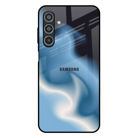 Blue Waves Glossy Case for Samsung Galaxy M35 5G