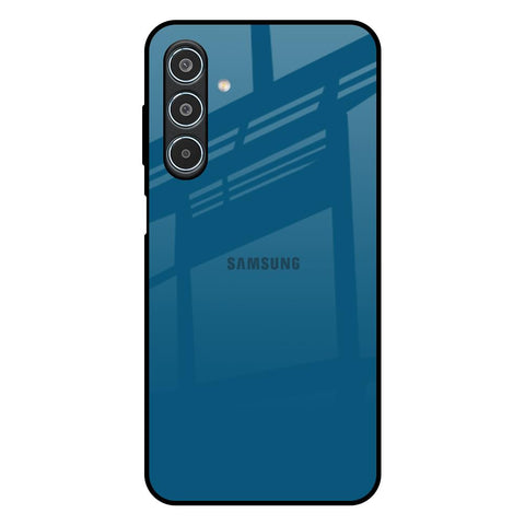 Cobalt Blue Glossy Case for Samsung Galaxy M35 5G