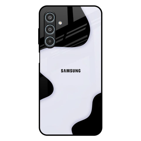 Wheat Cream Wavy Glossy Case for Samsung Galaxy M35 5G