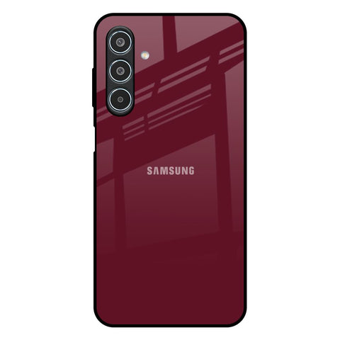 Classic Burgundy Glossy Case for Samsung Galaxy M35 5G