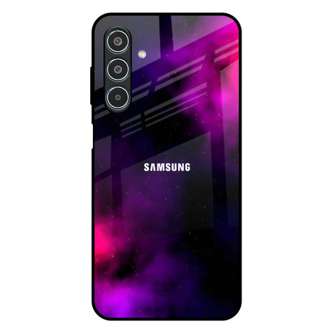 Pink Galaxy Glossy Case for Samsung Galaxy M35 5G