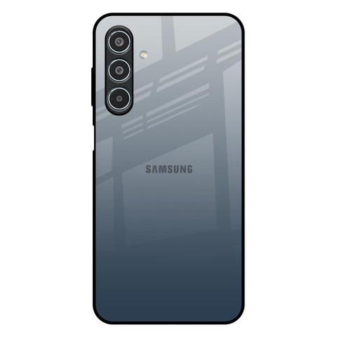 Smokey Grey Color Glossy Case For Samsung Galaxy M35 5G