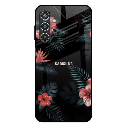 Tropical Art Flower Glossy Case for Samsung Galaxy M35 5G