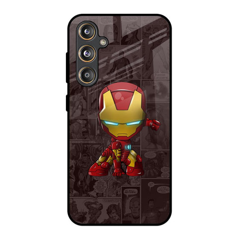 Angry Baby Super Hero Glossy Case for Samsung Galaxy F55 5G