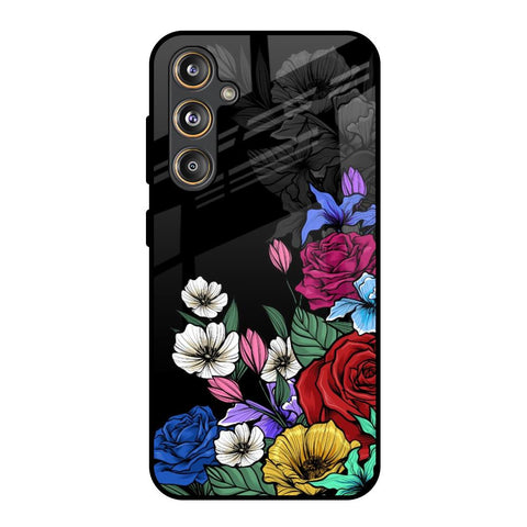 Rose Flower Bunch Art Glossy Case for Samsung Galaxy F55 5G