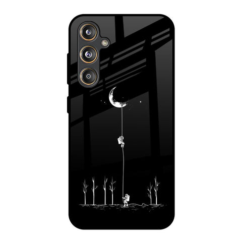 Catch the Moon Glossy Case for Samsung Galaxy F55 5G
