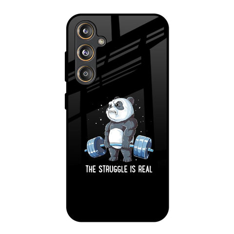 Real Struggle Glossy Case for Samsung Galaxy F55 5G