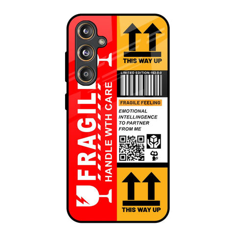 Handle With Care Glossy Case for Samsung Galaxy F55 5G