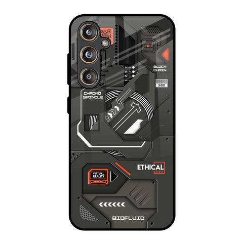 Tech Aesthetics Glossy Case for Samsung Galaxy F55 5G