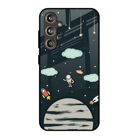 Astronaut Dream Glossy Case For Samsung Galaxy F55 5G