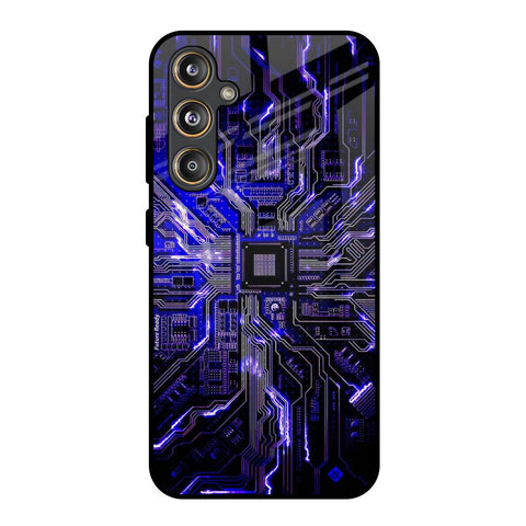 Techno Color Pattern Glossy Case For Samsung Galaxy F55 5G