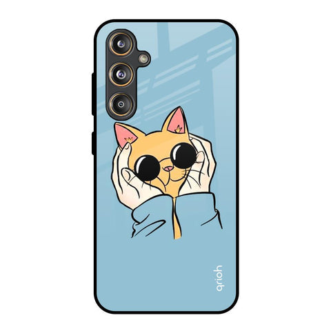 Adorable Cute Kitty Glossy Case For Samsung Galaxy F55 5G