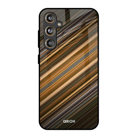 Diagonal Slash Pattern Glossy Case for Samsung Galaxy F55 5G