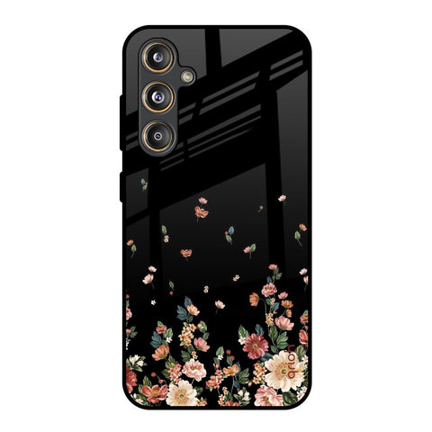 Floating Floral Print Glossy Case for Samsung Galaxy F55 5G