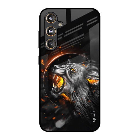 Aggressive Lion Glossy Case for Samsung Galaxy F55 5G