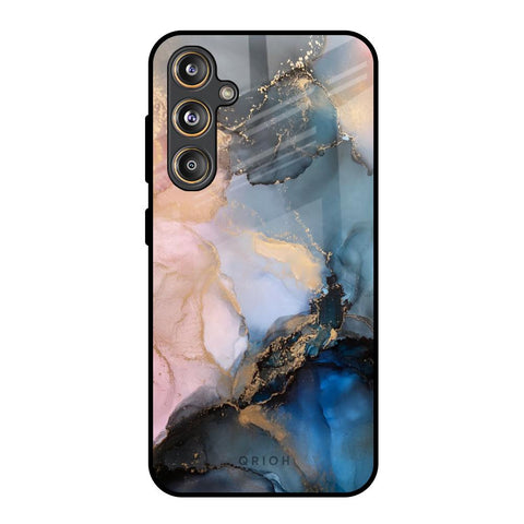 Marble Ink Abstract Glossy Case for Samsung Galaxy F55 5G