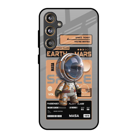 Space Ticket Glossy Case for Samsung Galaxy F55 5G