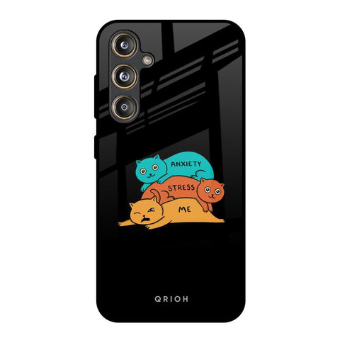 Anxiety Stress Glossy Case for Samsung Galaxy F55 5G