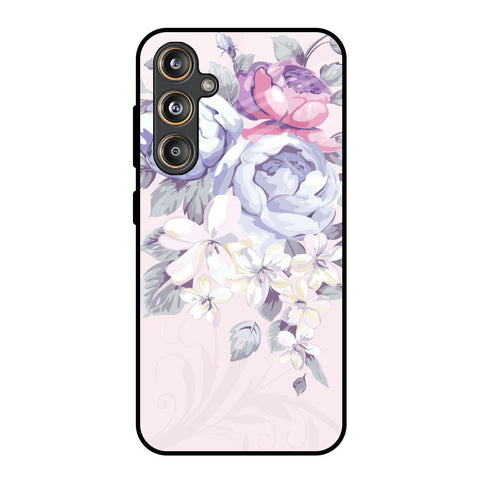Elegant Floral Glossy Case for Samsung Galaxy F55 5G