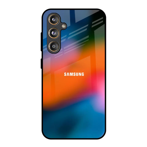 Fiery Orange Glossy Case for Samsung Galaxy F55 5G