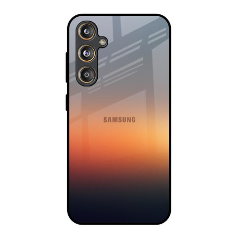 Aesthetic Orange Glossy Case for Samsung Galaxy F55 5G
