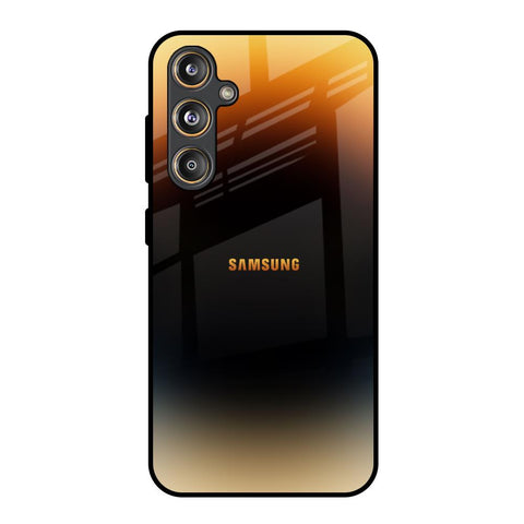 Grainy Yellow Glossy Case for Samsung Galaxy F55 5G