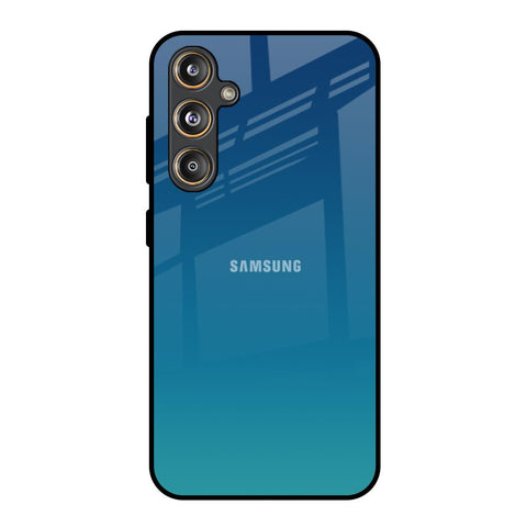 Celestial Blue Glossy Case For Samsung Galaxy F55 5G