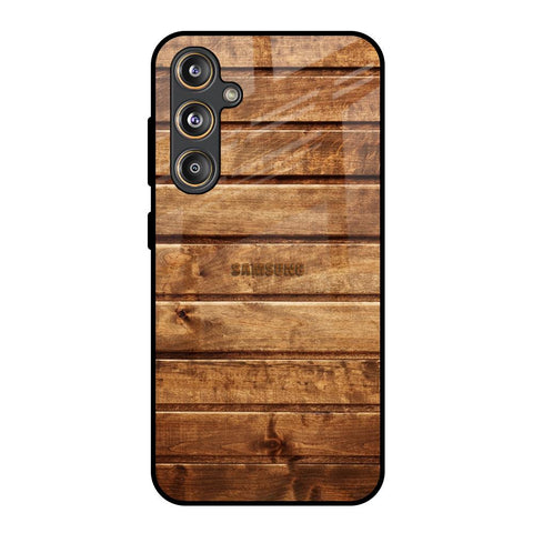 Wooden Planks Glossy Case for Samsung Galaxy F55 5G