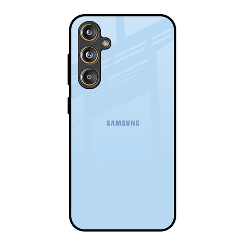Pastel Sky Blue Glossy Case for Samsung Galaxy F55 5G