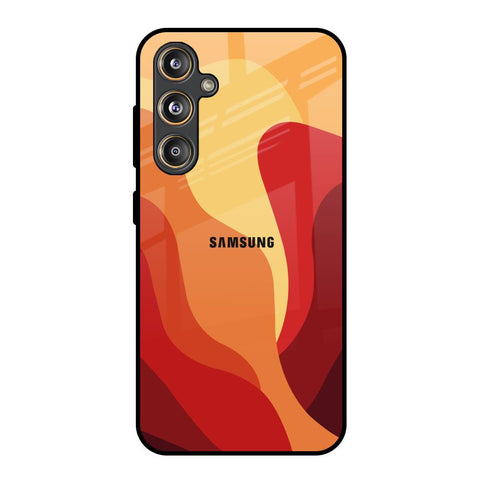 Magma Color Pattern Glossy Case for Samsung Galaxy F55 5G