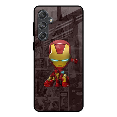 Angry Baby Super Hero Glossy Case for Samsung Galaxy M55 5G
