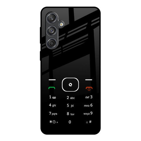 Classic Keypad Pattern Glossy Case for Samsung Galaxy M55 5G
