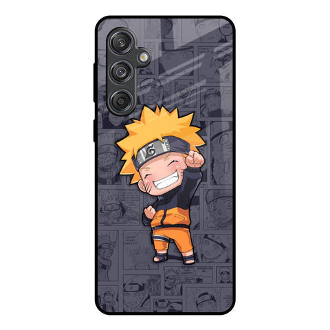 Orange Chubby Glossy Case for Samsung Galaxy M55 5G