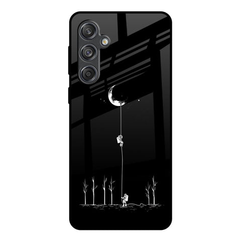 Catch the Moon Glossy Case for Samsung Galaxy M55 5G