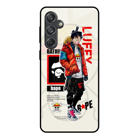 Bape Luffy Glossy Case for Samsung Galaxy M55 5G