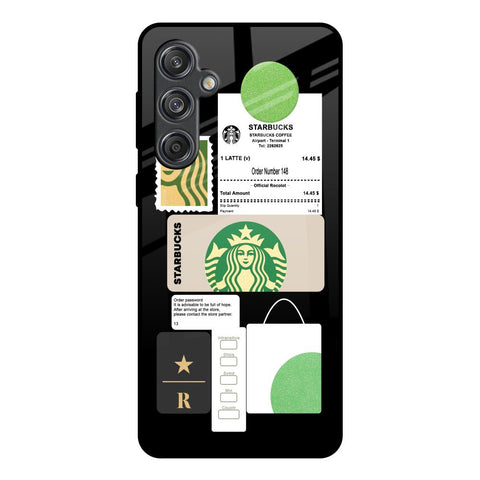 Coffee Latte Glossy Case for Samsung Galaxy M55 5G