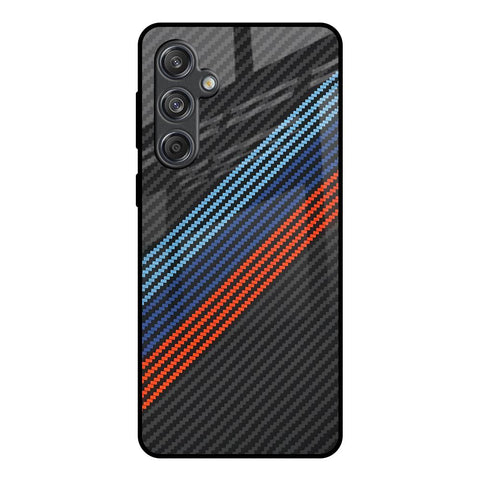 Carbon Inspired Glossy Case for Samsung Galaxy M55 5G