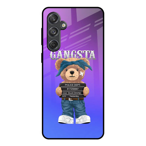 Gangsta Bear Glossy Case for Samsung Galaxy M55 5G