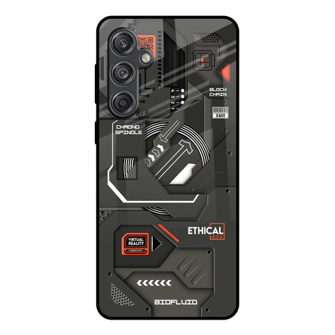 Tech Aesthetics Glossy Case for Samsung Galaxy M55 5G