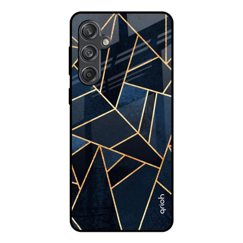 Abstract Tiles Glossy Case for Samsung Galaxy M55 5G