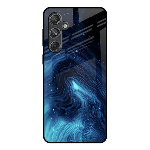 Dazzling Ocean Gradient Glossy Case For Samsung Galaxy M55 5G