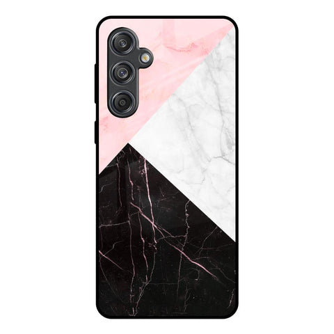 Marble Collage Art Glossy Case For Samsung Galaxy M55 5G